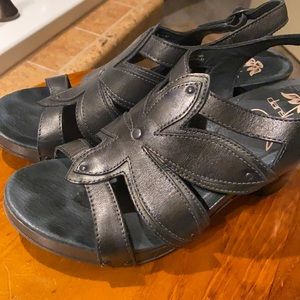 Black Dansko Sandal